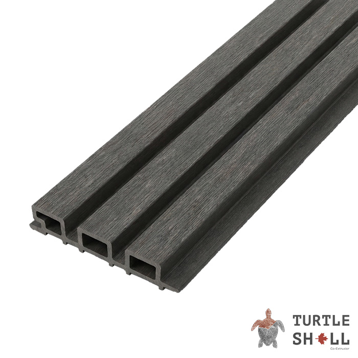 Реечная панель ДПК Middle Lines, Faroese Smokewood, Коэкструзия (FS 15) в Саратове