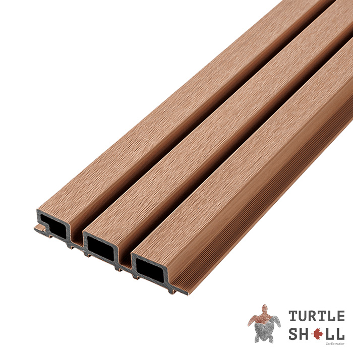 Реечная панель ДПК Middle Lines, Siberian Pine, Коэкструзия (FS 15) в Саратове