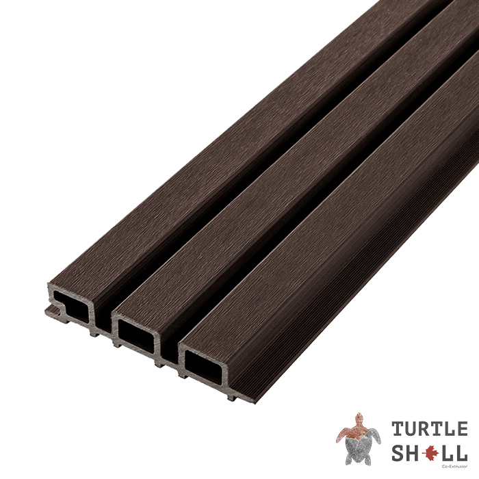 Реечная панель ДПК Middle Lines, Texas Hickory, Коэкструзия (FS 15) в Саратове