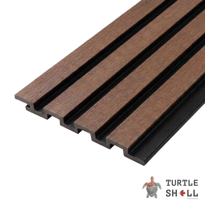 Реечная панель Bar Lines, Australian Palisander, Co-extrusion в Саратове
