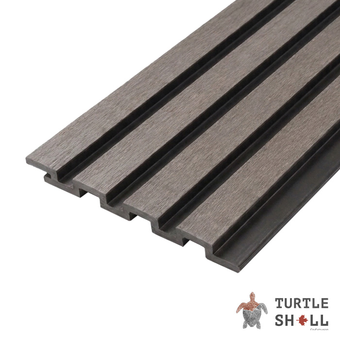 Реечная панель Bar Lines, Faroese Smokewood, Co-extrusion в Саратове