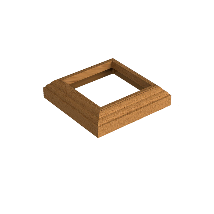 Крышка нижняя для столба из ДПК Woodvex,Select, вуд в Саратове