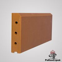 Клинкерный бордюрный камень KR "Красный" в Саратове