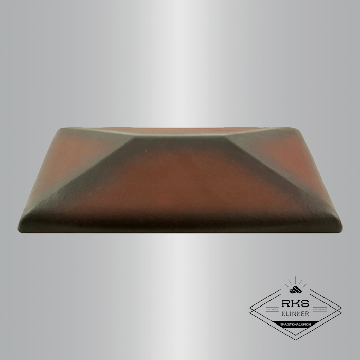 Клинкерный колпак на столб ZG Clinker, СР 300х425 мм, ольха в Саратове