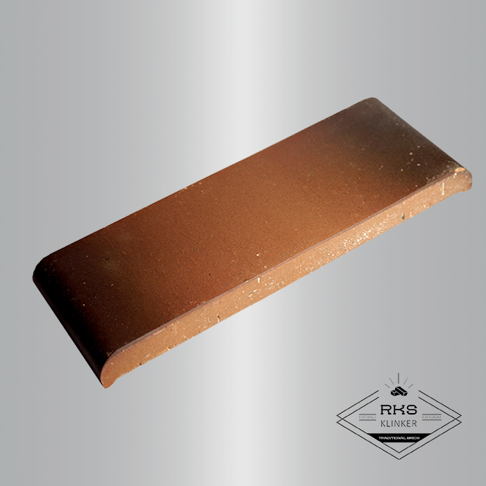 Парапетная плитка ZG Clinker, КР20 190x110x25 мм, Каштановая в Саратове