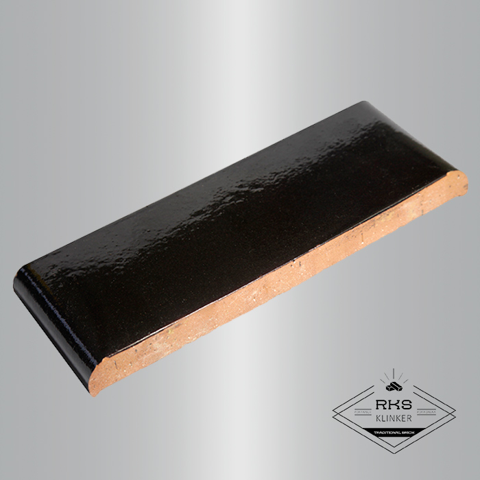 Парапетная плитка ZG Clinker, КР20 190x110x25 мм, Тёмно-коричневая в Саратове