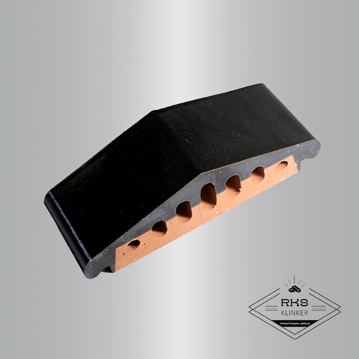 Профильный кирпич ZG Clinker, К25 310x110x90 мм, Тёмно-коричневый в Саратове