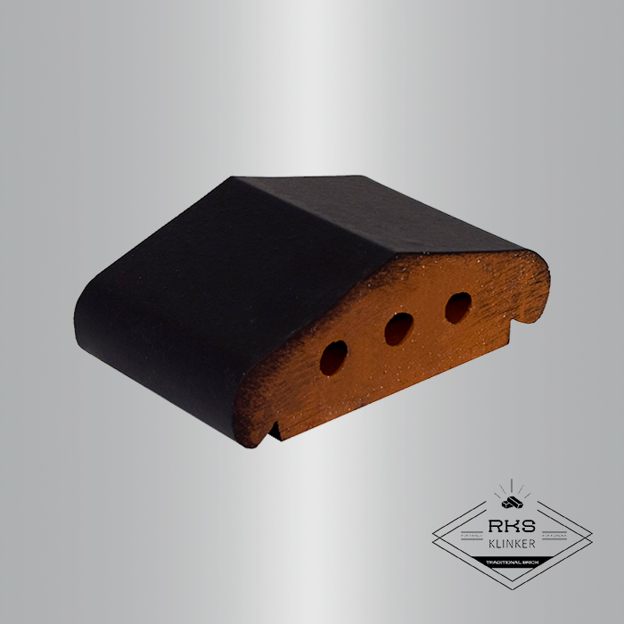 Профильный кирпич для заборов ZG Clinker, К12 170x110x65 мм, Графит в Саратове