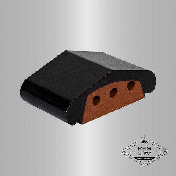 Профильный кирпич ZG Clinker, К12 170x110x65 мм, Тёмно-коричневый в Саратове