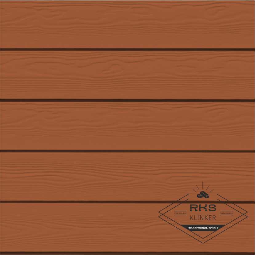 Фиброцементный сайдинг CEDRAL Lap wood, C32 - Бурая земля в Саратове