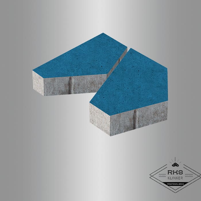 Плитка тротуарная БелАрБет, Полигональ, Синий купить в Саратове — RKS KLINKER Плитка тротуарная БелАрБет, Полигональ, Синий в Саратове