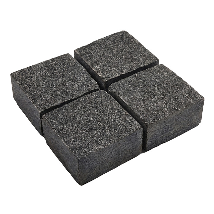 Гранитная брусчатка RKS SLATE Gabbro (Габбро) Карандаш, 100x100 мм в Саратове