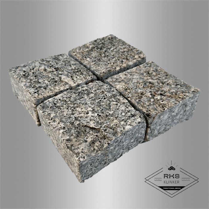 Гранитная брусчатка Grey Pearl, Карандаш, 100x100 мм в Саратове