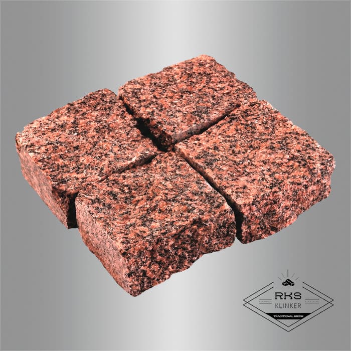 Гранитная брусчатка Сюськюянсаари, Колотая, 100x100 мм в Саратове