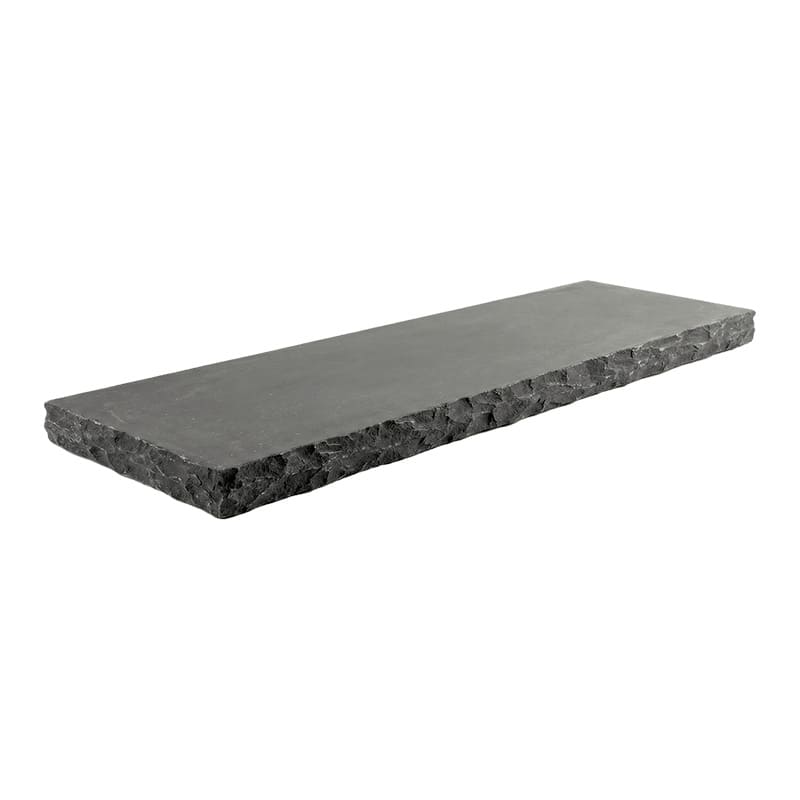 Пошаговая плита из камня RKS SLATE Belgian Black, 1200х350х30 мм в Саратове