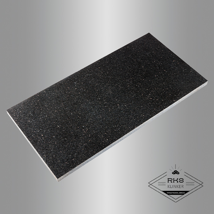Гранитная плитка Absolute Black, Thermo/Polished в Саратове