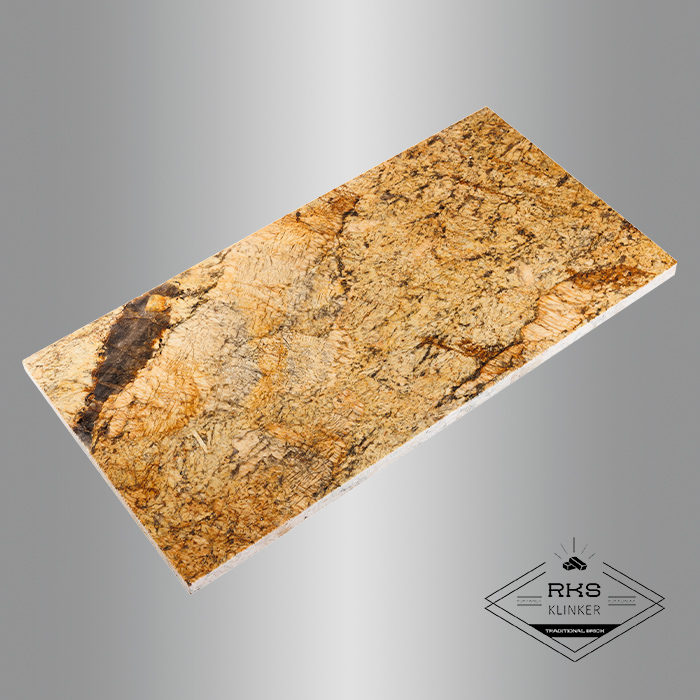 Гранитная плитка Alaska Gold, Thermo/Polished в Саратове