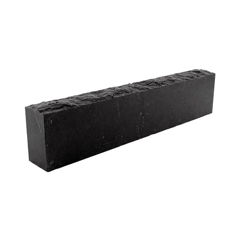 Бордюр из камня RKS SLATE Belgian Black, колотый, 200х50х1000 мм в Саратове