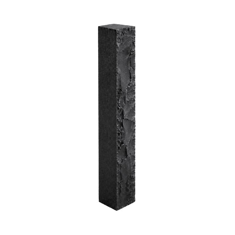 Палисад из камня RKS SLATE Belgian Black, колотый, 100х100х1000 мм в Саратове