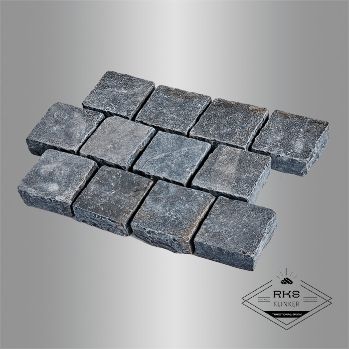 Брусчатка галтованная RKS Slate Belgian Black 200x100x40 мм в Саратове