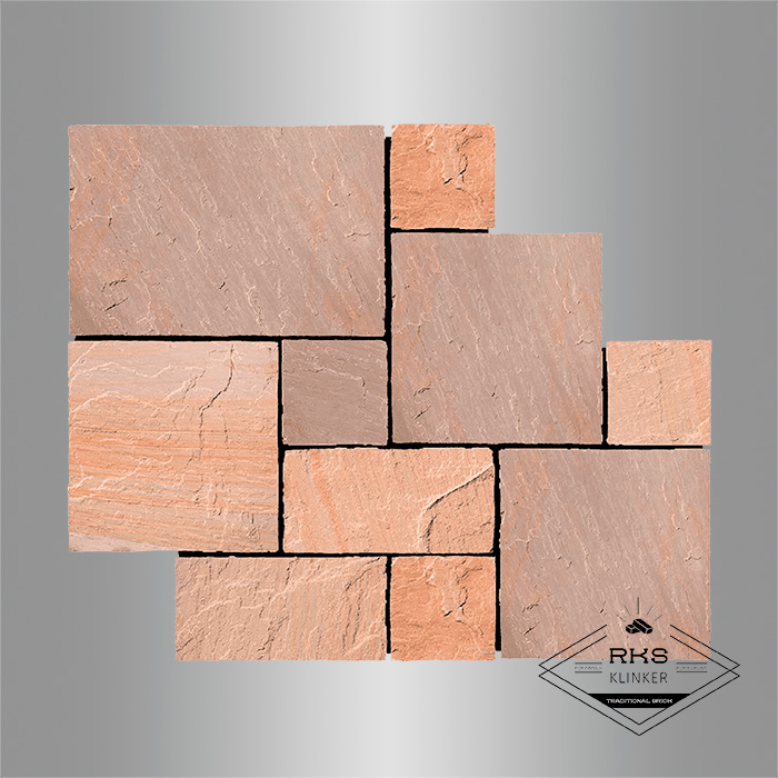 Мозаика из камня песчаник RKS SLATE Belgian Multi в Саратове