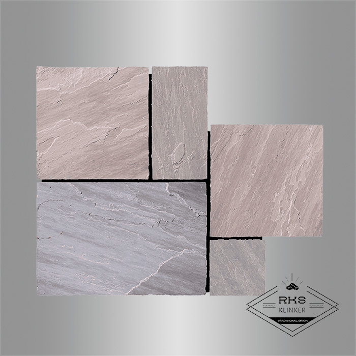Мозаика из камня песчаник RKS SLATE Belgian Grey в Саратове
