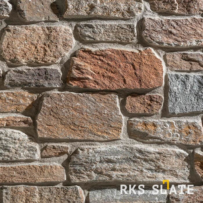 Фасадный облицовочный камень Bergen Blend Castle в Саратове