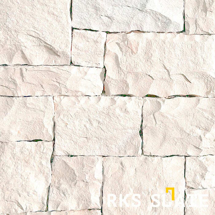 Фасадный облицовочный камень White Limestone Castle в Саратове