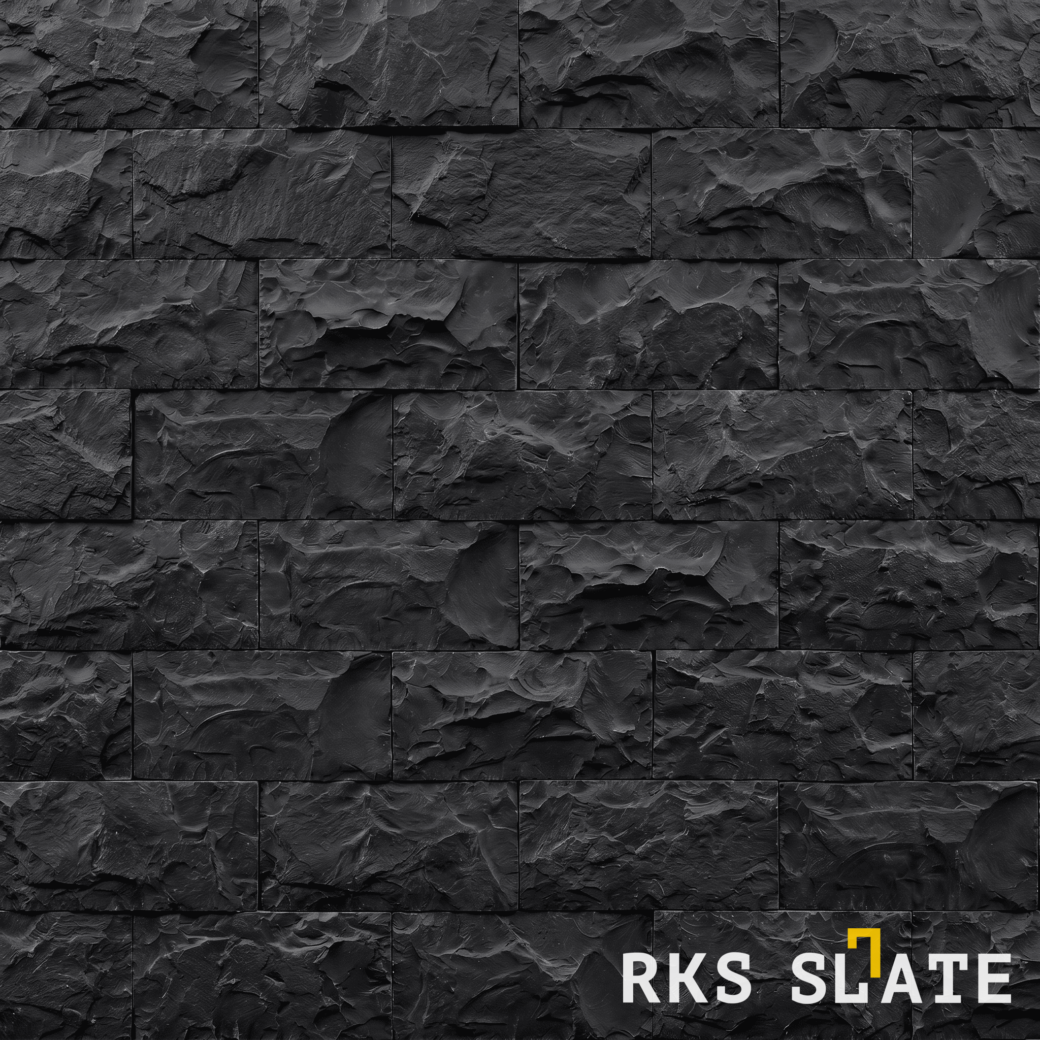 Фасадный колотый камень Belgian Black Rock (Скала) в Саратове