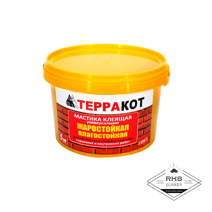 Мастика универсальная Терракот, 5кг в Саратове