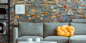 Декоративная плитка из камня для стен в интерьере 3D панели RKS SLATE Сланец Multicolor Modern (4)