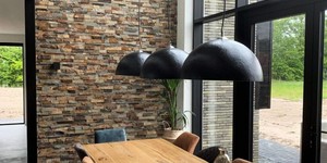Каменные стены в интерьере фото 3D панели RKS SLATE Сланец Rusty Slate Rockface заказать (12)