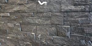 Натуральный камень на стену в интерьере купить 3D панели RKS SLATE Сланец Black Quartz Modern (6)