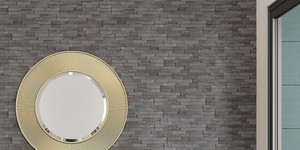 Черный камень для стен интерьера купить 3D панели RKS SLATE Сланец Matt Black Slate Classic (11)