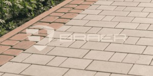 Тротуарная плитка BRAER, Старый город, Ландхаус и Белый микс цветов укладки тротуарной пли (5)